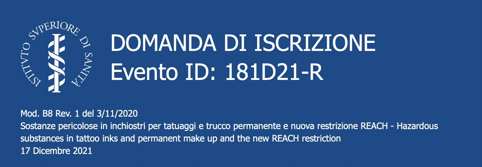 Sostanze pericolose in inchiostri per tatuaggi e trucco permanente e nuova restrizione&nbsp;